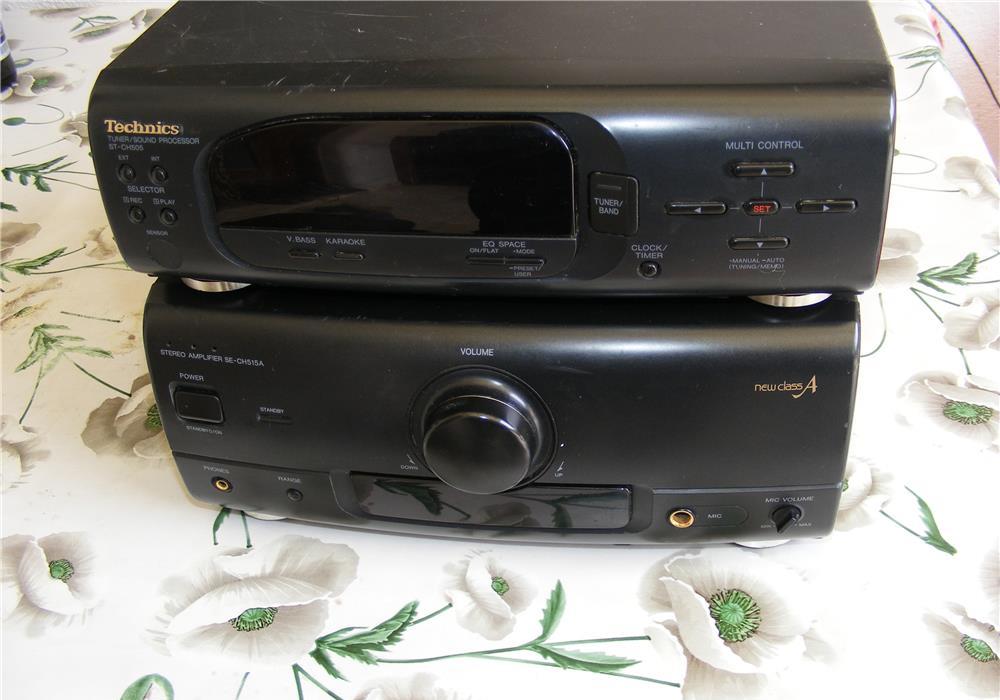 MINI  linie audio TECHNICS cu telecomanda