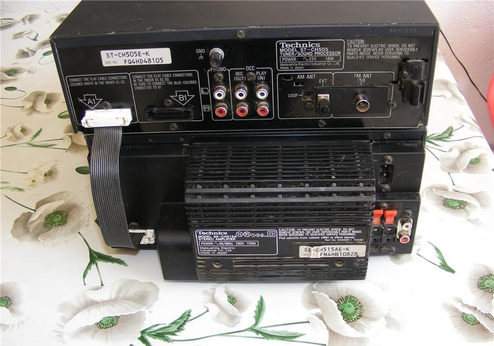 MINI  linie audio TECHNICS cu telecomanda