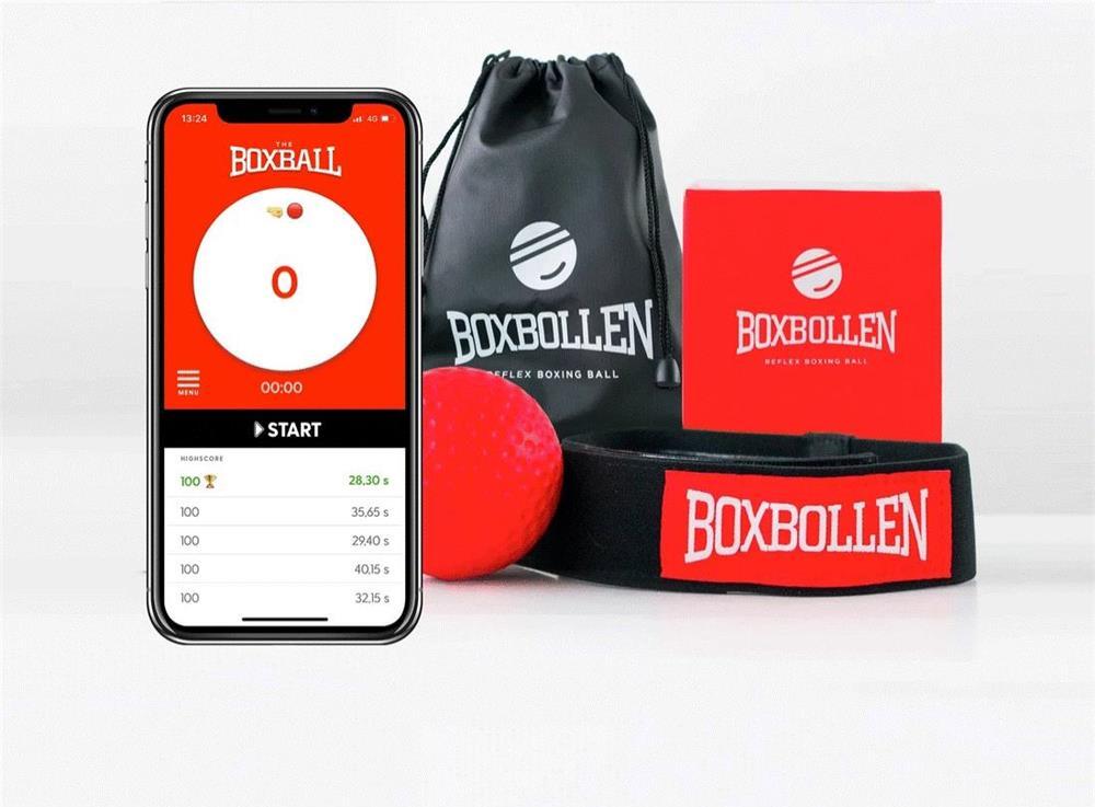Mini minge box, cu snur elastic si banda prindere - gadget fitness