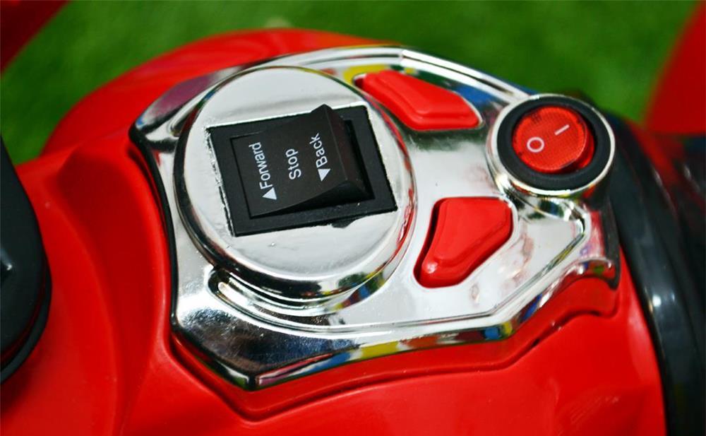 Mini motocicleta electrica Kinderauto C051 35W 6V 4.5Ah Rosu