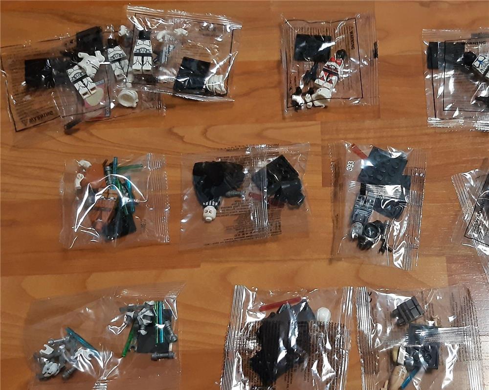 minifigurine tip lego star wars stormtrooper anakin han solo obi wan luke mandalorian c-3po lando
