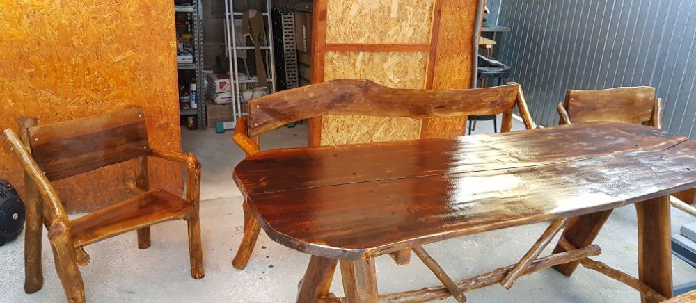 Mobilier rustic de gradina