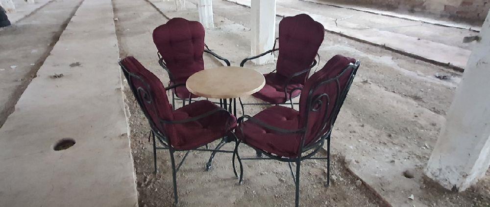 Mobilier terasa fier forjat