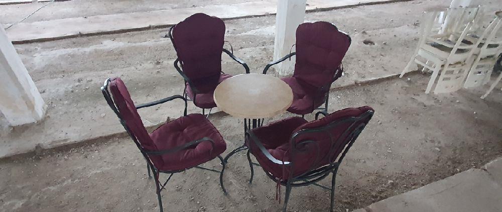 Mobilier terasa fier forjat