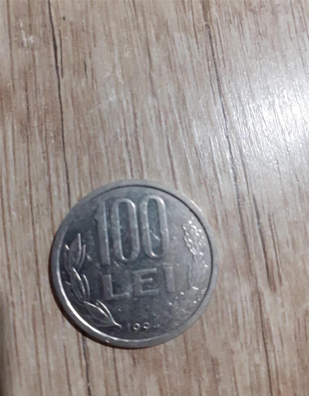 Moneda 100 Lei An 1994+1993 cu Mihai Viteazul