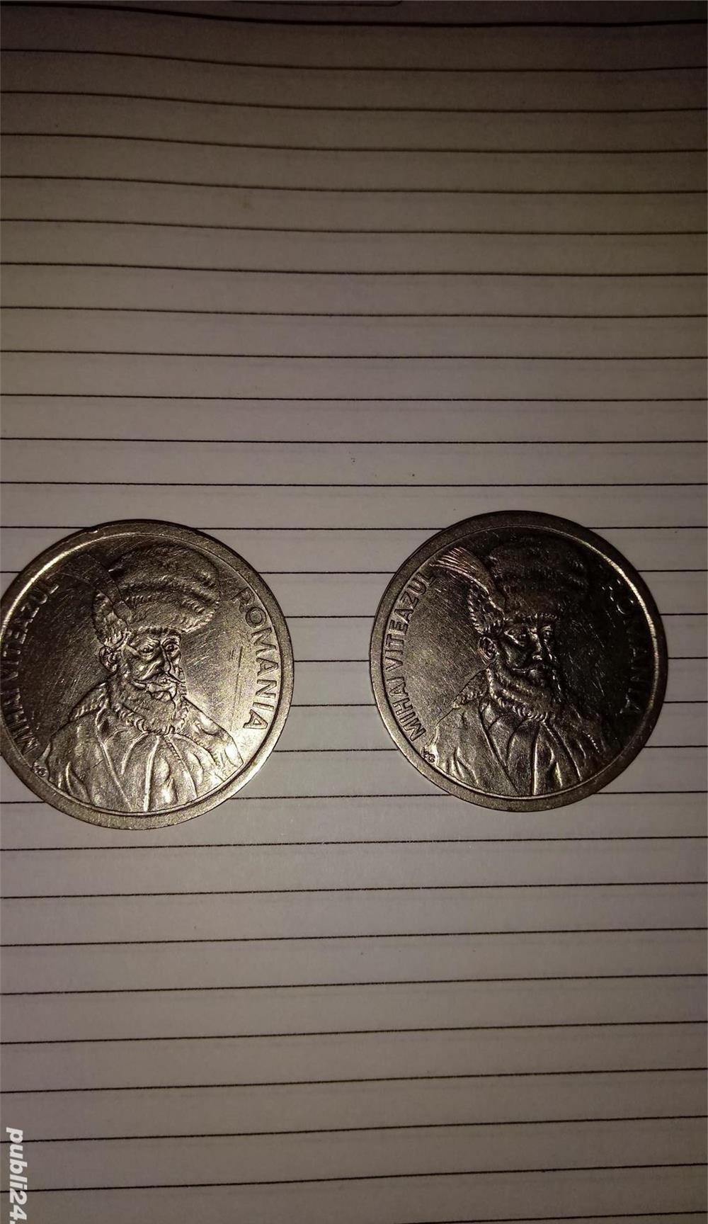 Moneda 100 Lei cu chipul lui Mihai Viteazul