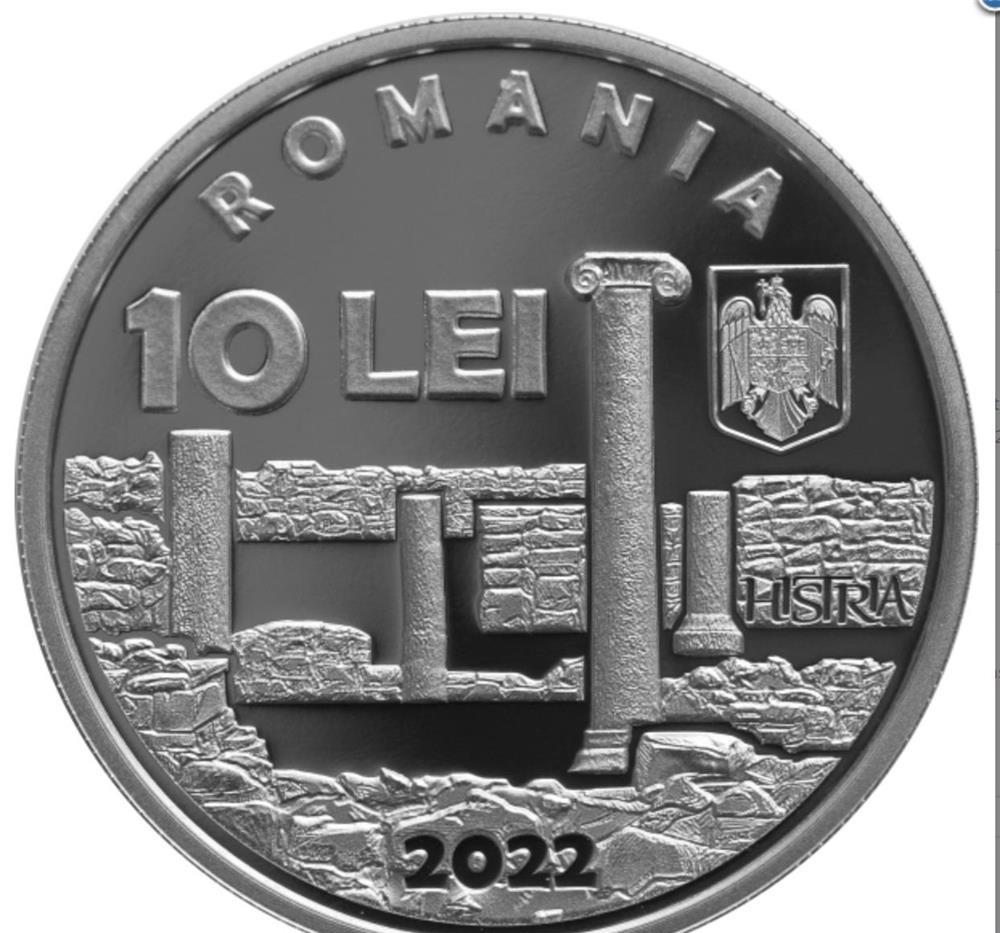 Moneda argint 140 de ani de la nașterea lui Vasile Pârvan