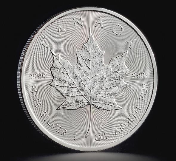 Moneda Lingou 1 Uncie Argint Frunza de Artar Maple Leaf Canada 2021