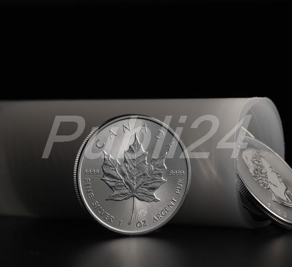 Moneda Lingou 1 Uncie Argint Frunza de Artar Maple Leaf Canada 2021