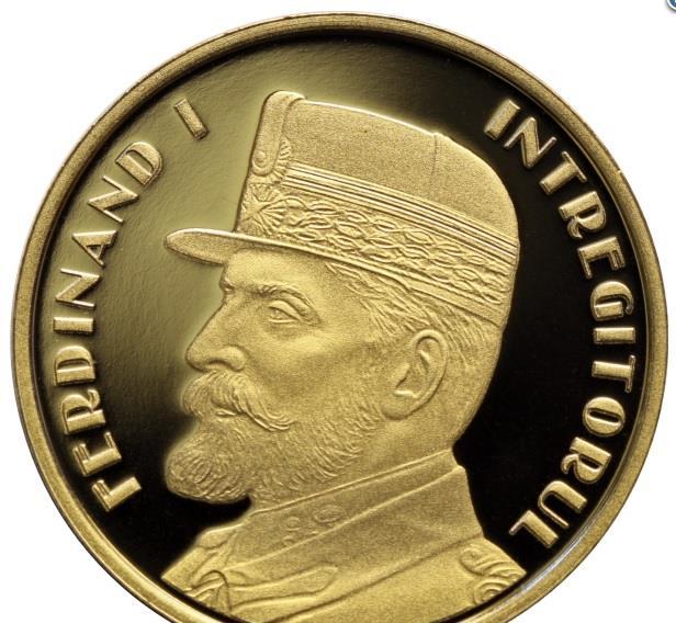 Moneda metal comun Desăvârșirea Marii Uniri – Regele Ferdinand I