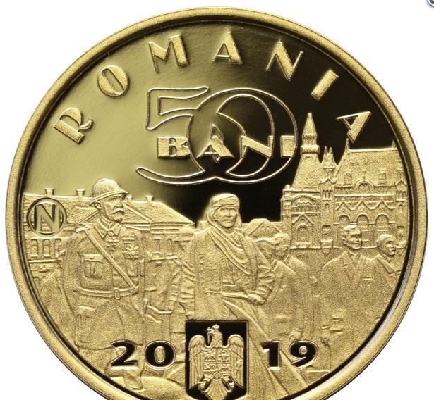 Moneda metal comun Desăvârșirea Marii Uniri – Regele Ferdinand I