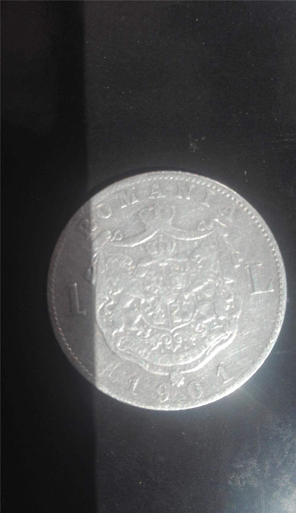 Moneda rara 1 leu 1901