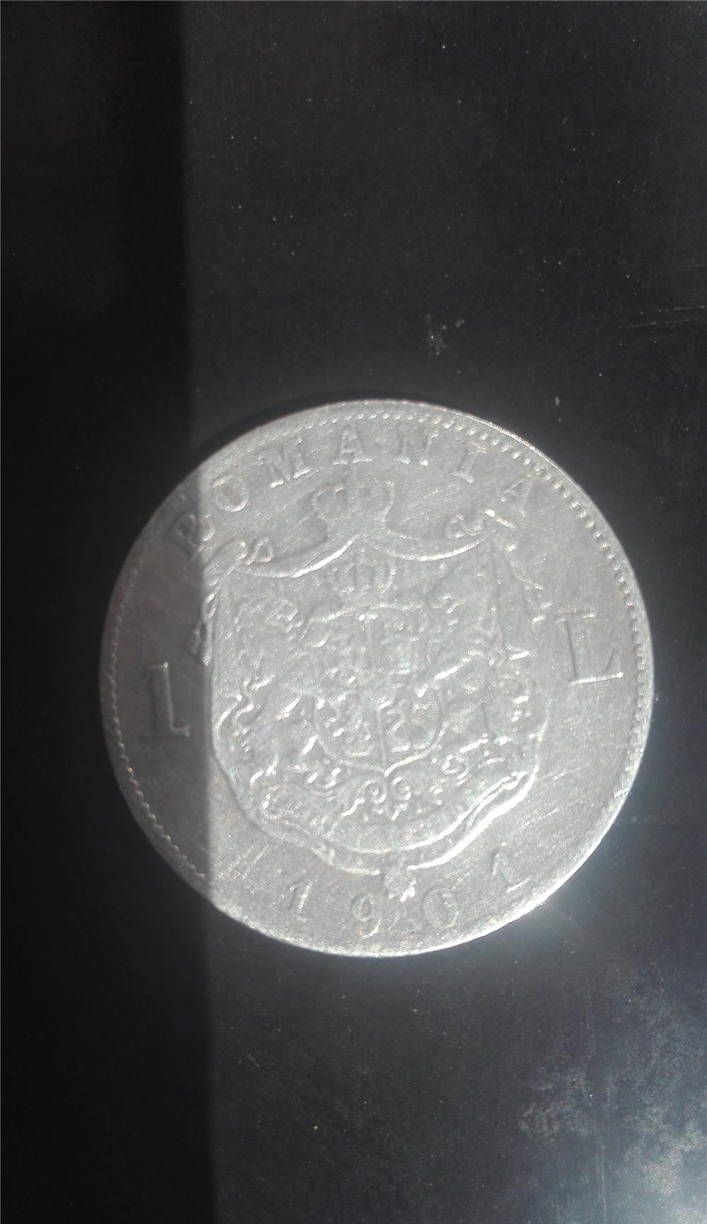 Moneda rara 1 leu 1901