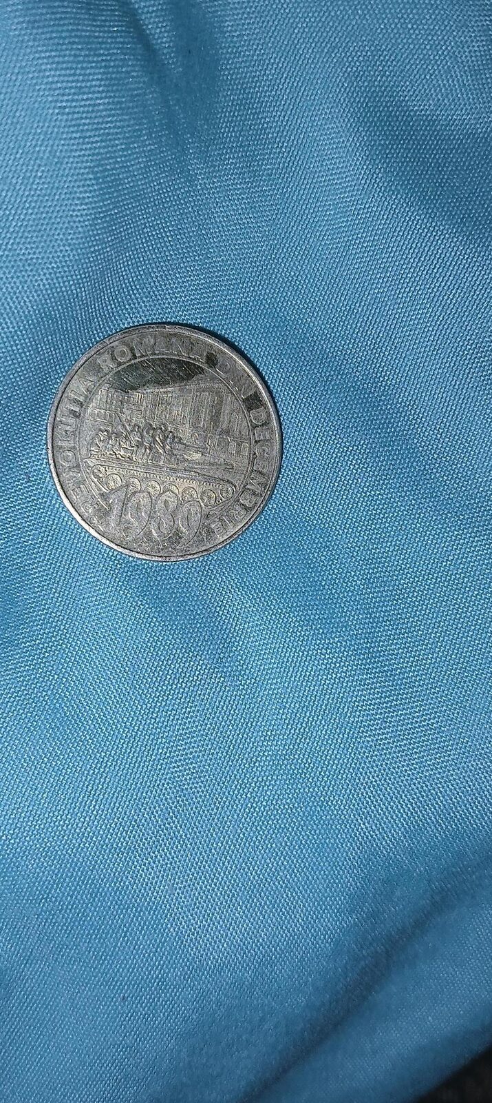 Moneda vechie de 50 bani