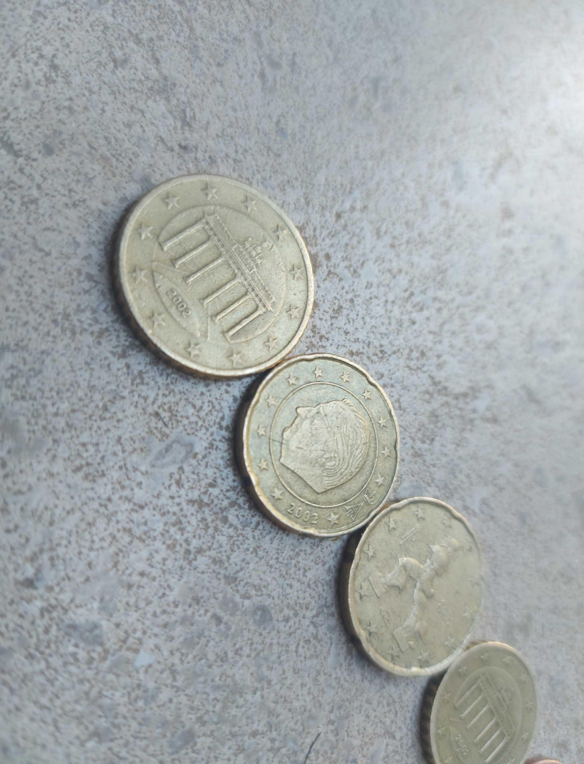 Monede an 2002 rare Spania ,Germania ,Franta