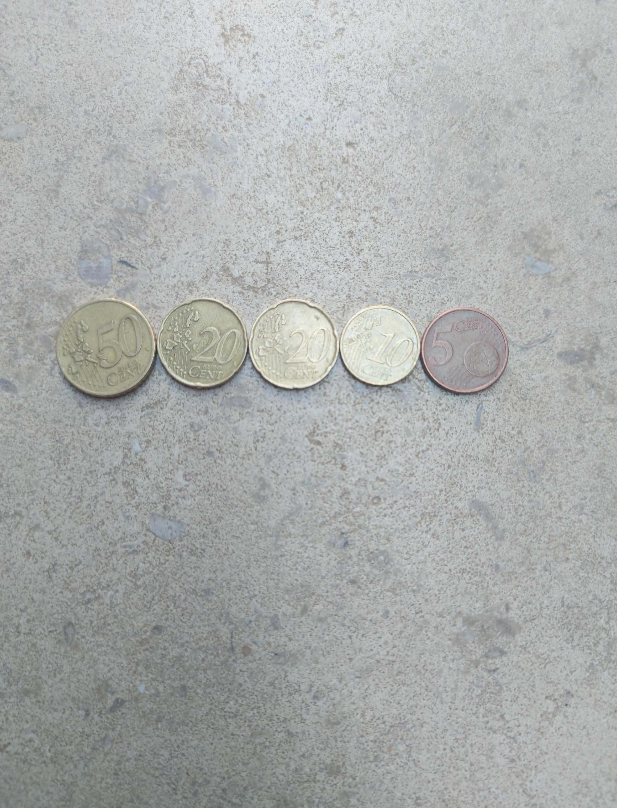 Monede an 2002 rare Spania ,Germania ,Franta