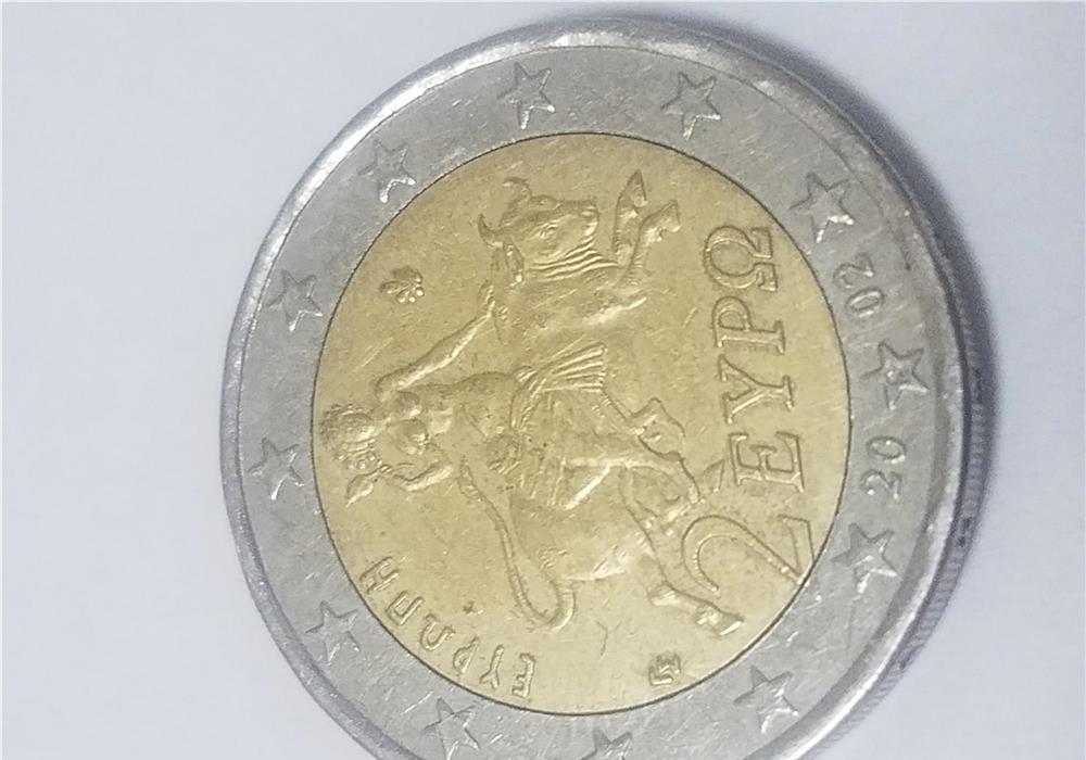 Monede rare din  2002: 2 EURO("S"), 20 CENT, 1CENT