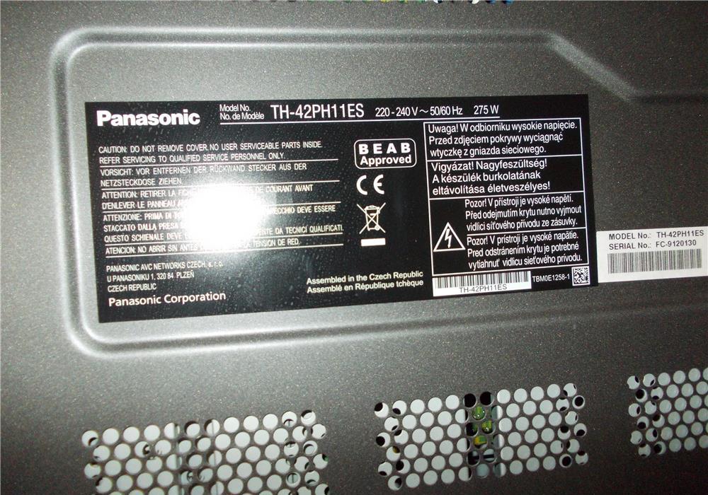Monitor cu plasma Panasonic TH-42PH11ES  +  suport