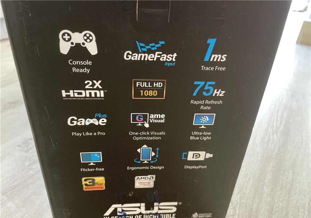 Monitor gaming 27 inch - ASUS VG275Q/compatibil consola PS/1 ms -