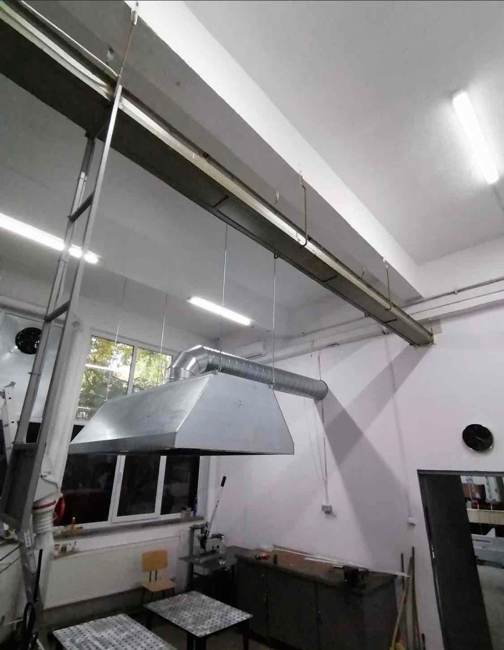 Montaj si confectie tubulatura,hote, ghene gunoi,ventilator industrial