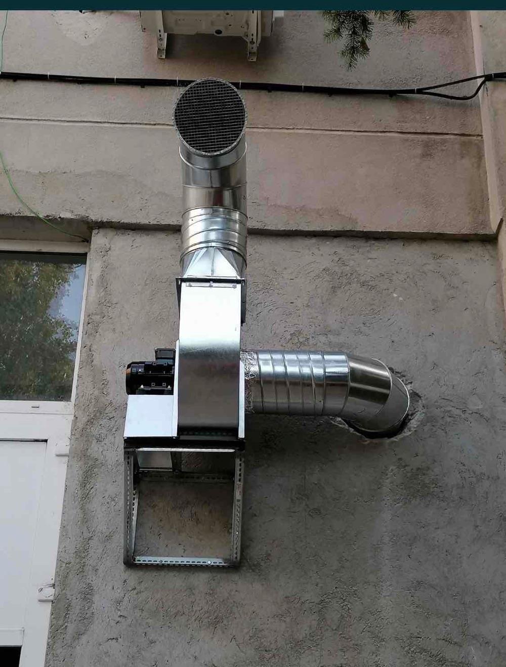 Montaj si confectie tubulatura,hote, ghene gunoi,ventilator industrial