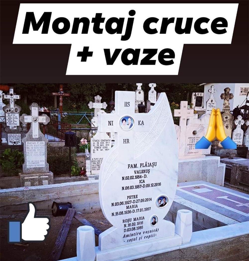 Montez Cruci/ Monumente Funerare marmura sau granit