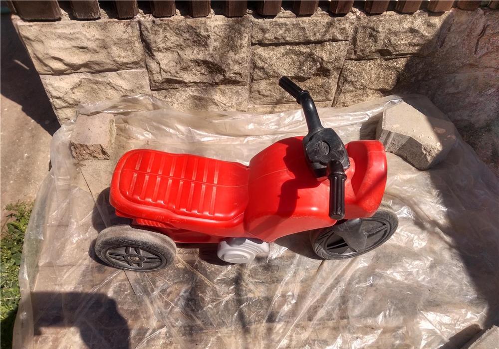 Motocicletă plastic fără pedale pentru copii