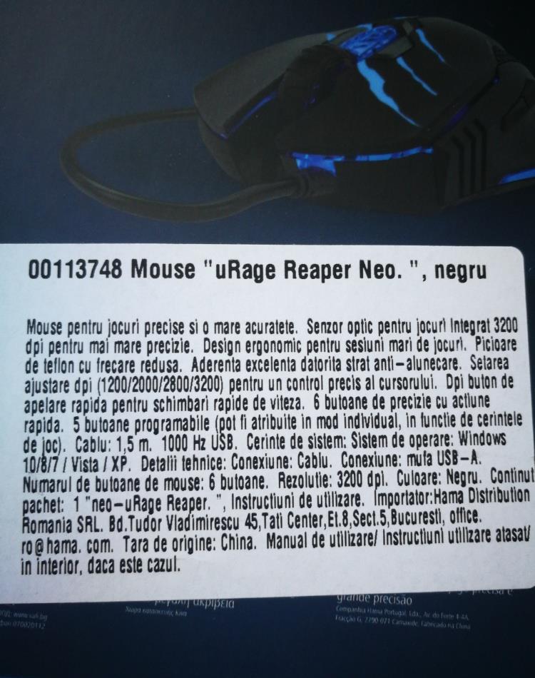 Mouse hama pentru jocuri
