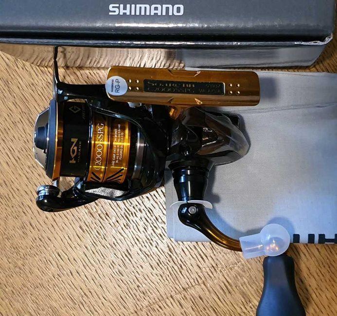 Mulineta pescuit spinning/match Shimano Soare C2000SSPG noua