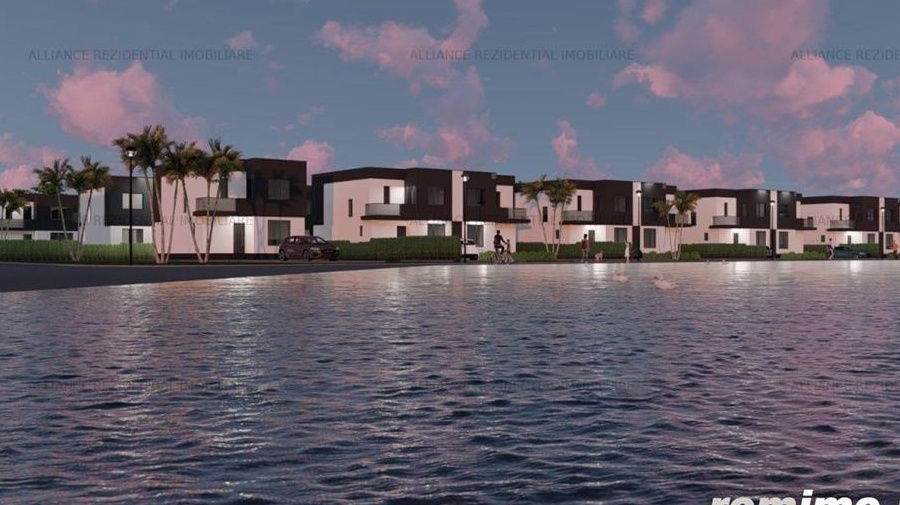 [NATAELA LAKE VIEW]Vile 3 si 4 camere, duplex sau individuala - Complex 300 case