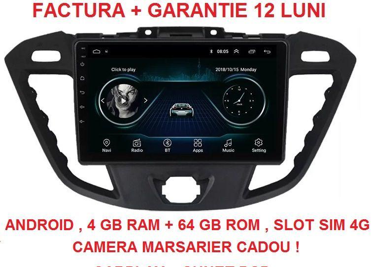 Navigatie Ford Transit ( 2012 - 2019 ) 4 GB RAM , Slot Sim 4G Carplay