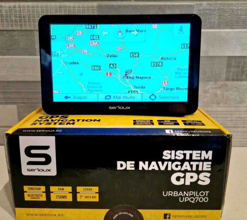 Navigatie - GPS SERIOUX 7"UrbanPilot,16GB, iG0 - Camion/Truck/TIR/Auto.NOU.Garantie