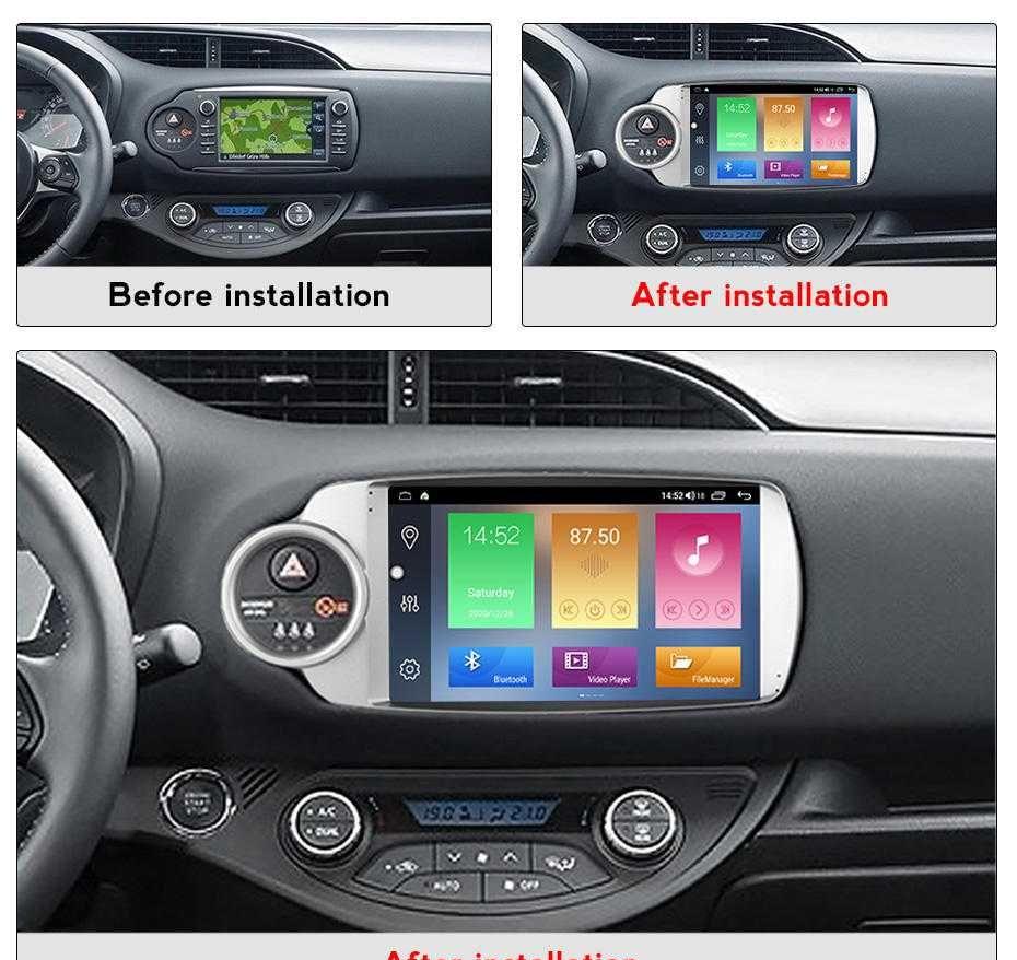 Navigatie GPS Toyota Yaris 2012-2017 Android 11 DSP RDS WAZE Montaj