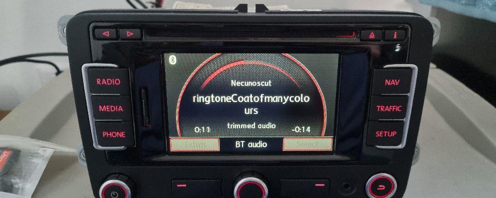 Navigatie GPS VW RNS315 RNS 315 cu bluetooth premium integrat Passat Golf Tiguan EOS Jetta Polo