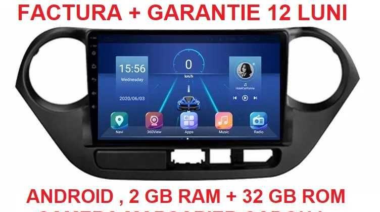 Navigatie Hyundai i10 ( 2013 - 2021 ) Android Noua Garantie 2 GB