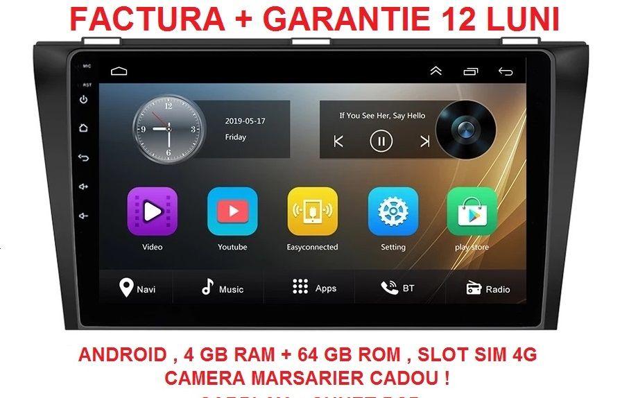 Navigatie Mazda 3 , Mazda 5 , Mazda 6 CX5 CX7 , 4 GB RAM Android