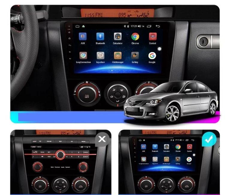 Navigatie Mazda 3 , Mazda 5 , Mazda 6 CX5 CX7 , 4 GB RAM Android