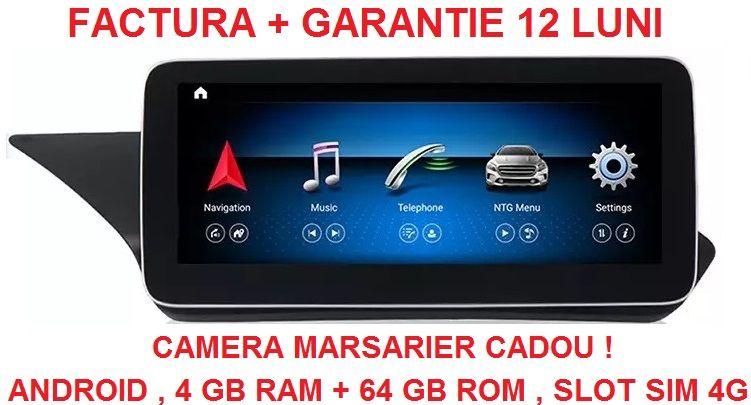 Navigatie Mercedes E Class W212 (2009 - 2014) , 4GB RAM , Slot Sim 4G