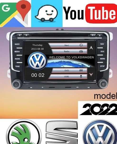 Navigatii dedicate VW | SKODA | SEAT 2005-2016 ,model 2022