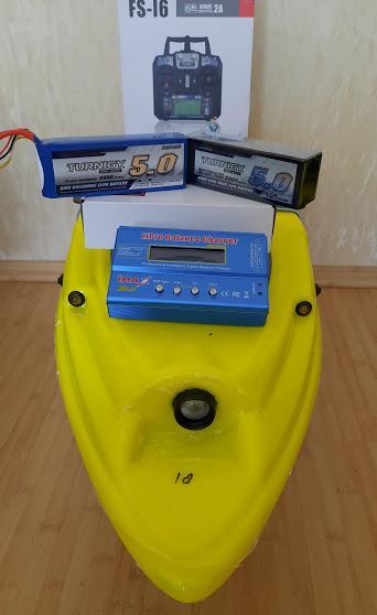 Navomodel de plantat, motor brushless (de viteza), acumulator Li-Po 4S