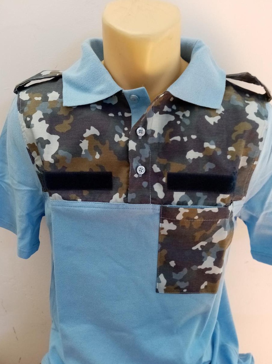 new !!! Tricou Maneca Scurta Combat Albastru