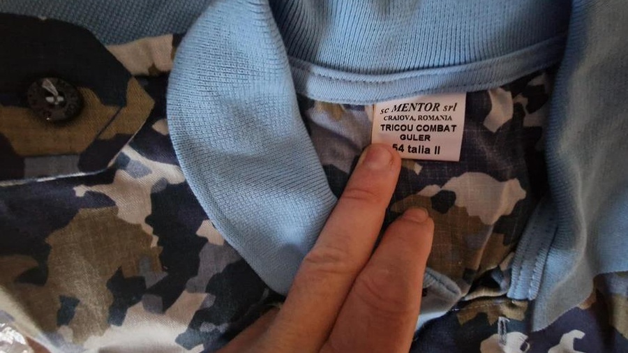 new !!! Tricou Maneca Scurta Combat Albastru