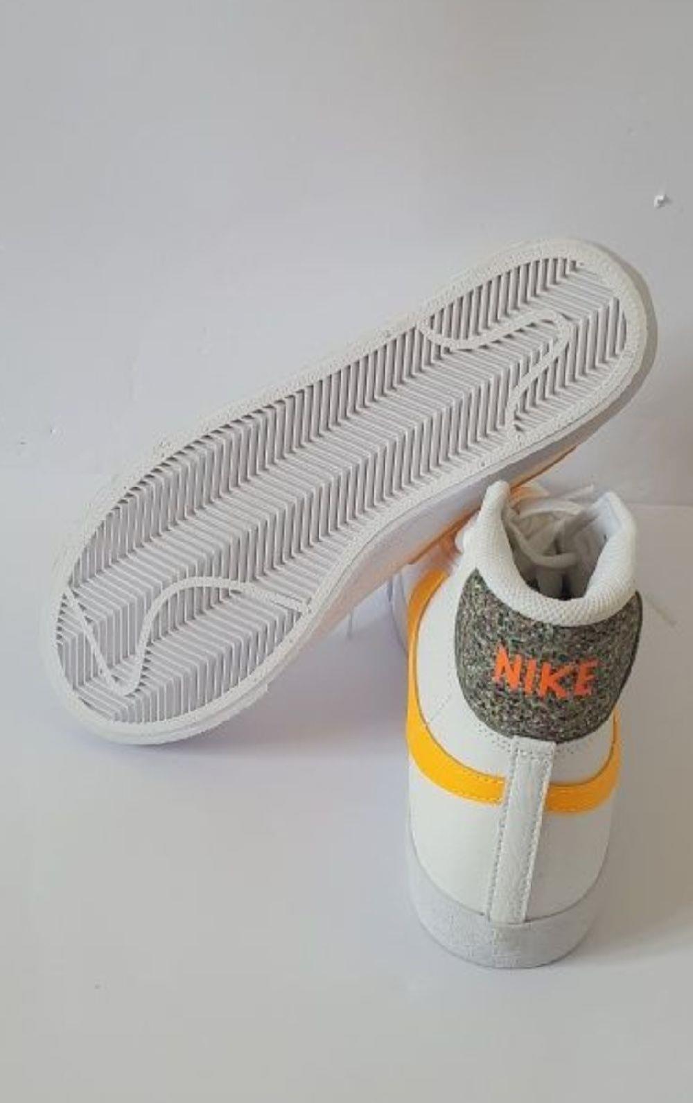 Nike Blazer Mid Gs White Laser Orange