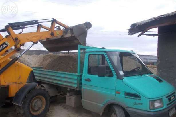 Nisip spalat balast marunt agregate spalate, piatra concasata