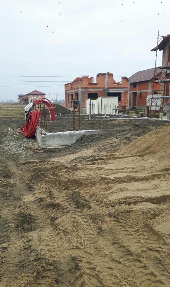 Nivelari cu bobcat si miniexcavator umpluturi fundatii de casa mecanizat