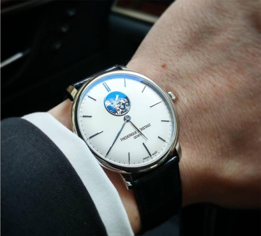 Nou in cutie ceas frederique constant slim line excelent cadou fc312v4s4 live your passion