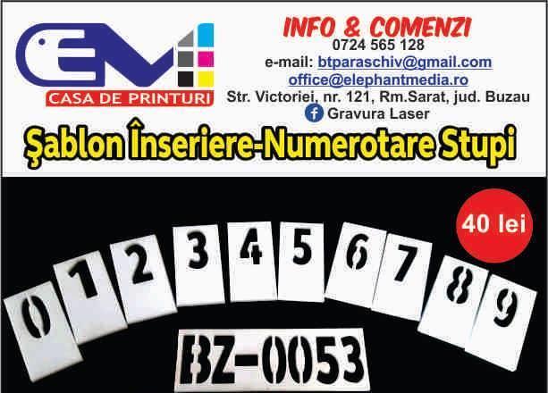 NUMEROTARE STUPI