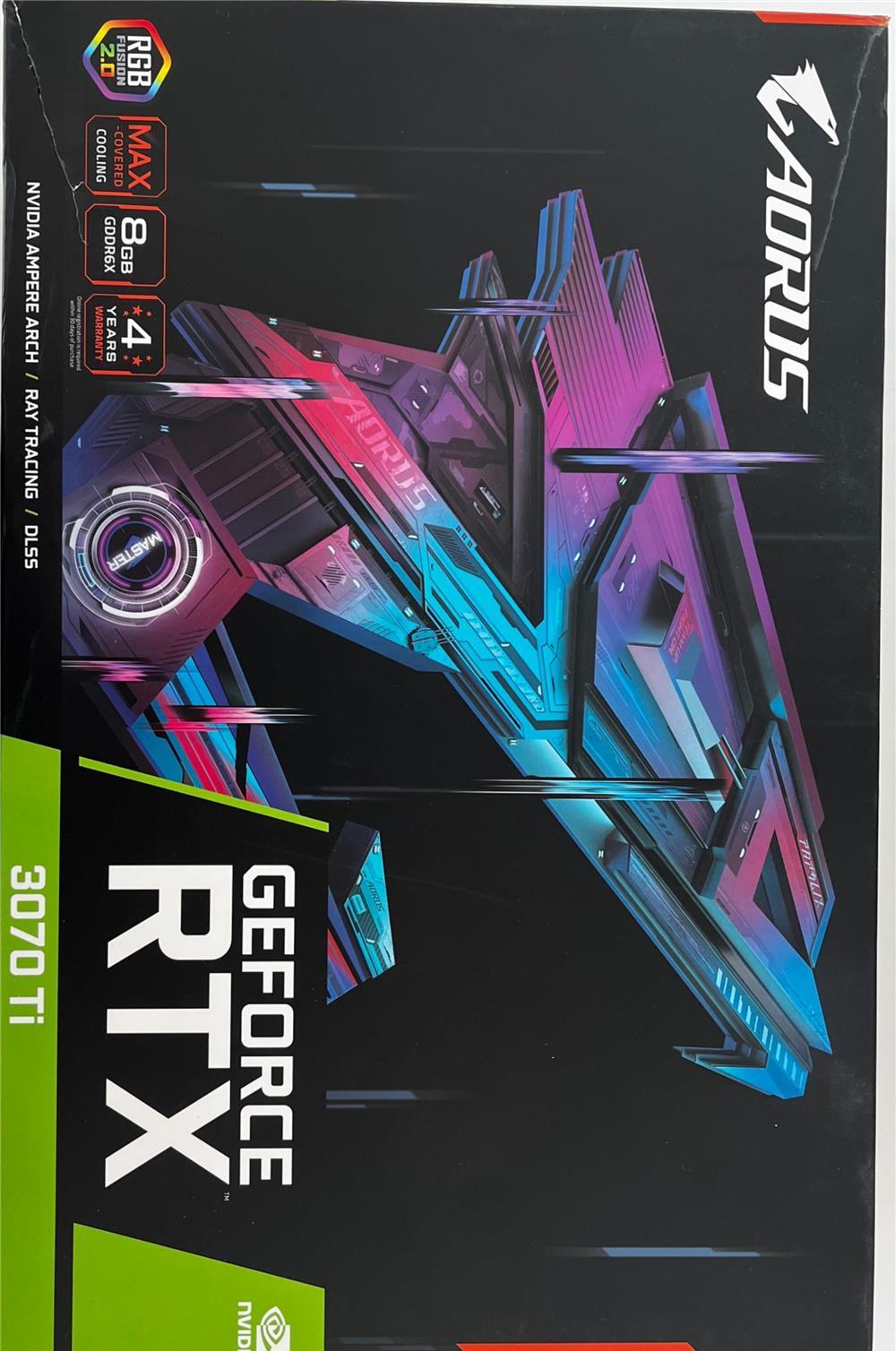 Nvidia GeForce RTX 3070ti Aourus Master