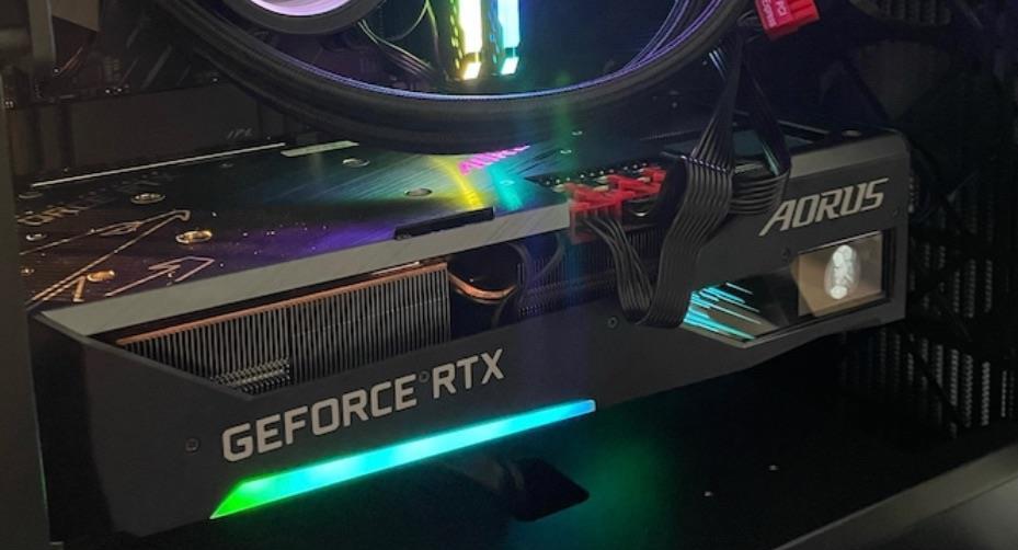 Nvidia GeForce RTX 3070ti Aourus Master
