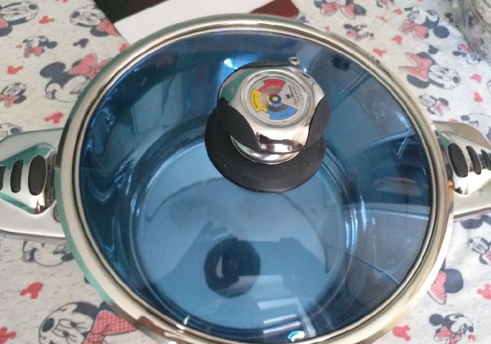 oala nouă 7 litri neumann inox cu capac